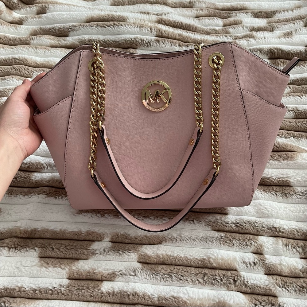 Michael Kors Saffiano Leather Tote Purse